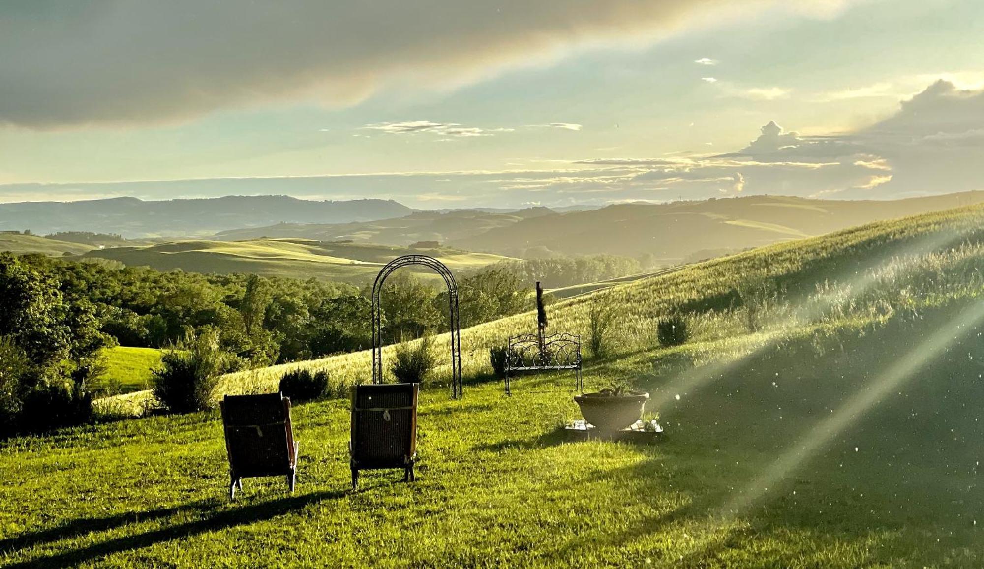 Vento D'Orcia Pienza Exterior foto