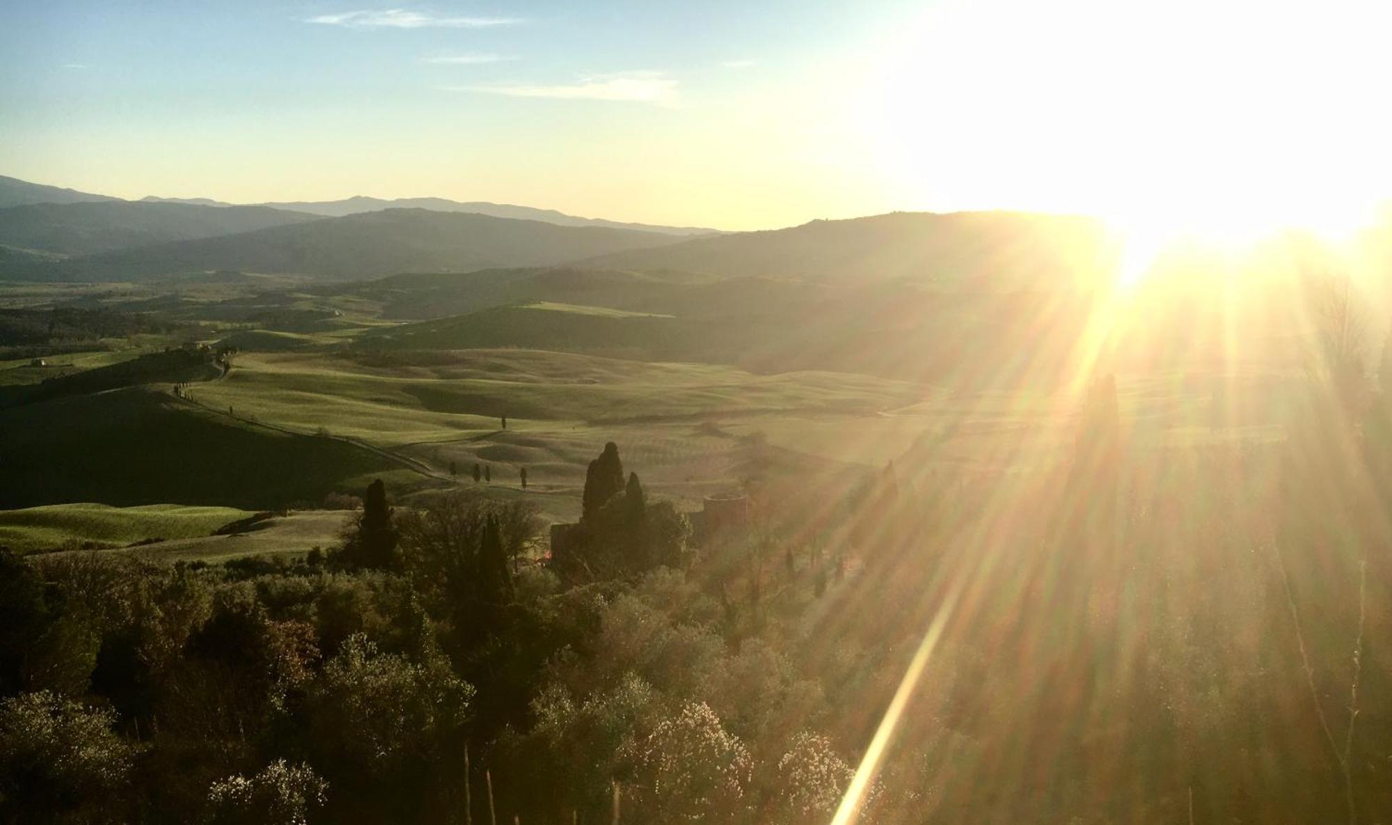 Vento D'Orcia Pienza Exterior foto