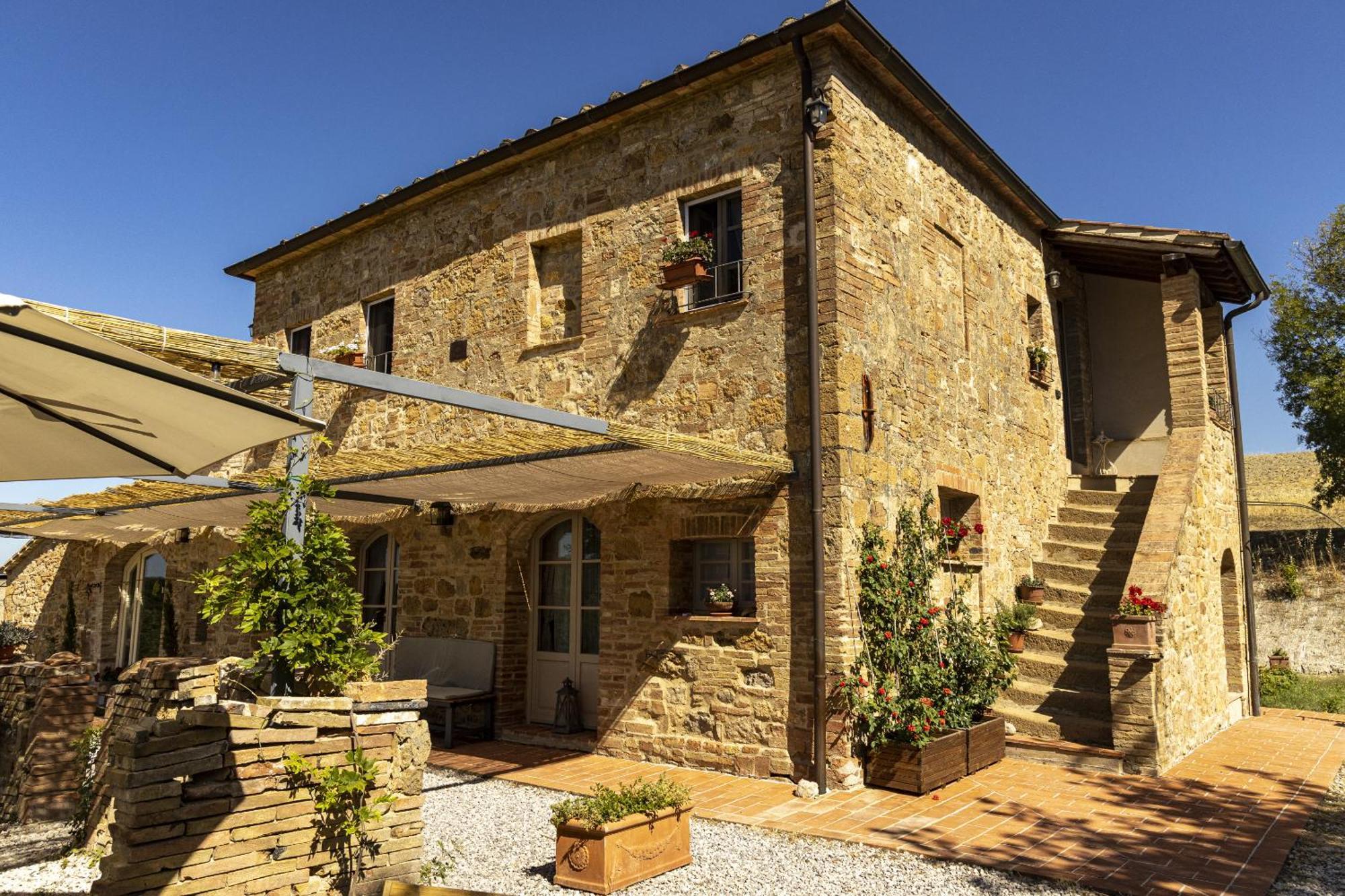 Vento D'Orcia Pienza Exterior foto